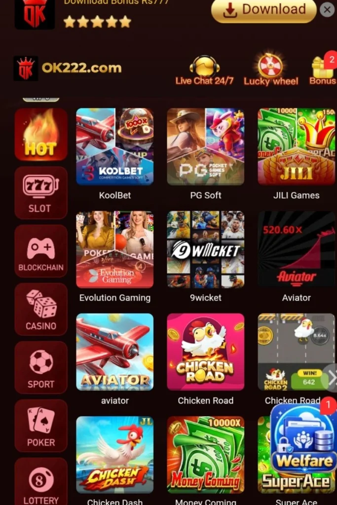 OK222 Game