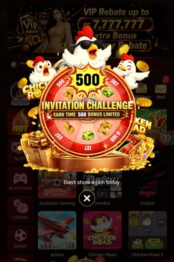 OK222 Game rewards